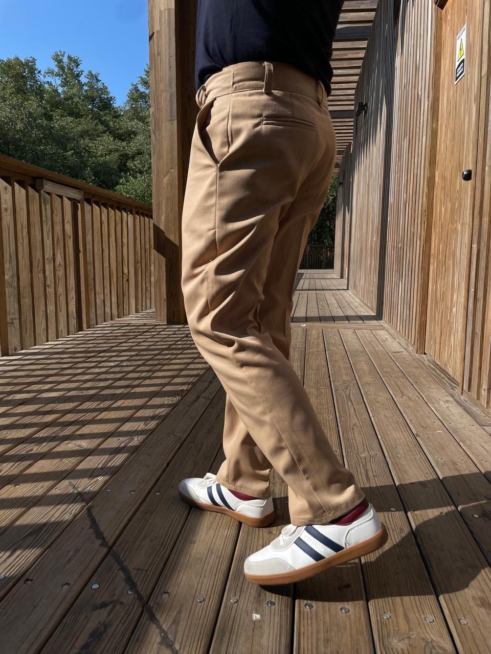 Caqui Pants — vista frontal